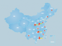 散点图 [地理坐标,地图]
