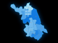 江苏省地图 [地理坐标,地图]