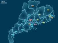 广州地图数据飞线图版 [地理坐标,路径图,散点图]